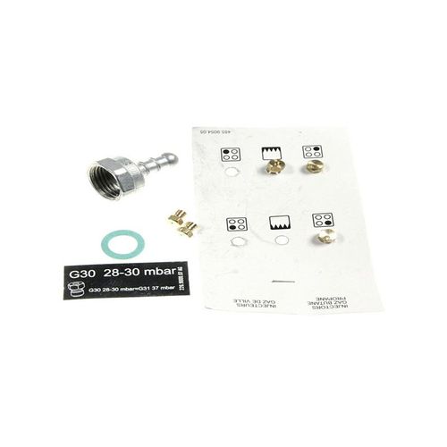 KIT INJECTEUR GAZ BUTANE POUR CUISINIERE BEKO - 4431910108