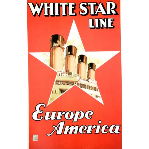 Affiche White Star Line