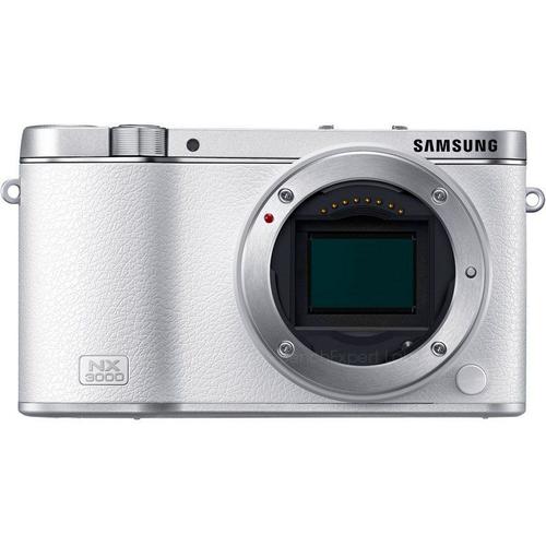 Samsung Smart Camera NX3000 hybride 20 mpix blanc - boitier nu