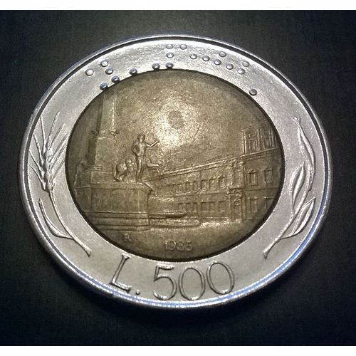 Pièce 500 Lires - Italie
