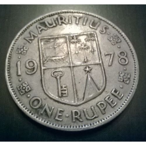 Pièce 1 (One) Ruppee - Ile Maurice - 1978