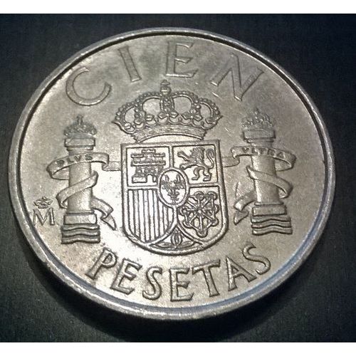 Pièce De 100 (Cien) Pesetas (Espagne) - 1983