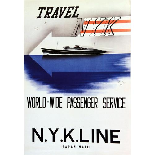 Affiche N.Y.K Line
