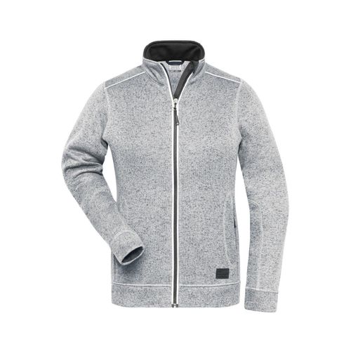 Veste Zipp?E Polaire Workwear - Femme - Jn897 - Blanc M?Lange