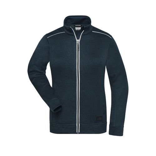 Veste Zipp?E Polaire Workwear - Femme - Jn897 - Bleu Marine