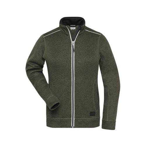 Veste Zipp?E Polaire Workwear - Femme - Jn897 - Vert Olive