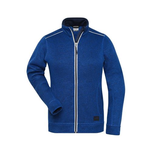 Veste Zipp?E Polaire Workwear - Femme - Jn897 - Bleu Roi Fonc?