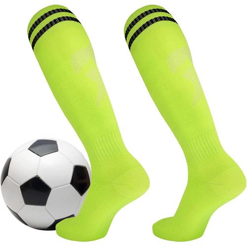 Football,Football Rayées Sport Course | Chaussettes Longues Rayées Respirantes Football Football Football, Chaussettes D'équipe