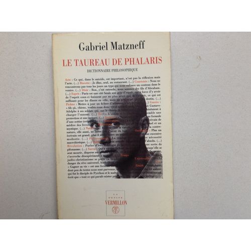 Le Taureau De Phalaris - Dictionnaire Philosophique