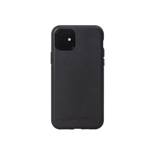 Just Green - Coque De Protection Pour Téléphone Portable - Matériau Végétal 100% Biodégradable Et Compostable - Noir - Pour Apple Iphone 11