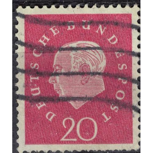 Allemagne 1959 Oblitéré Used Theodor Heuss Premier Président Allemand Su