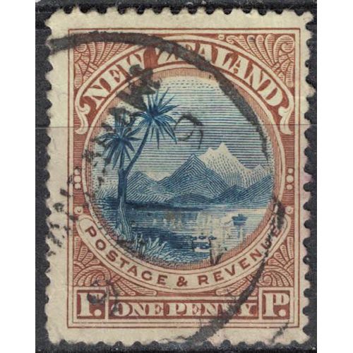 Nouvelle Zélande 1898 Oblitéré Used Lac Taupo Lake Su