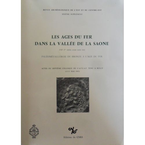 Les Âges Du Fer Dans La Vallée De La Saône - Paléométallurgie Du Bronze À L'âge Du Fer