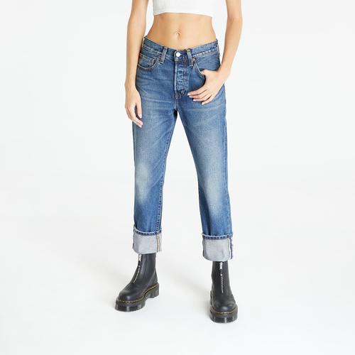 501 Jeans For Women Dark Indigo/ Worn In