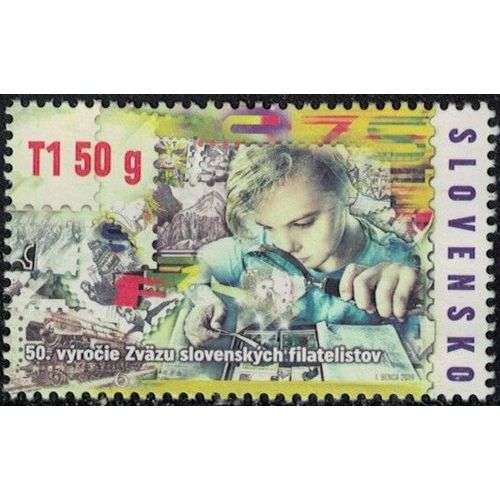 Slovaquie 2019 Oblitéré Used 50e Anniversaire De L'union Des Philatélistes Slovaques Su