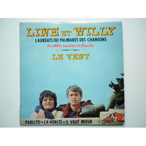 Line Et Willy 45tours Ep Vinyle Le Vent Mint