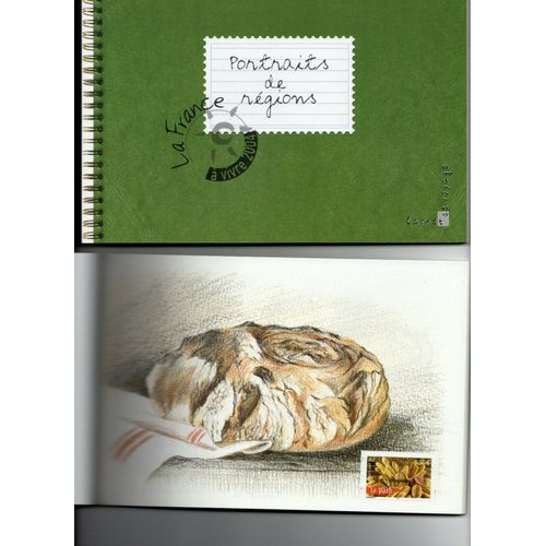 **Vends Superbe Carnet "Portraits De Régions N°3" **