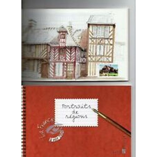 **Vends Superbe Carnet "Portraits De Régions N°4" **