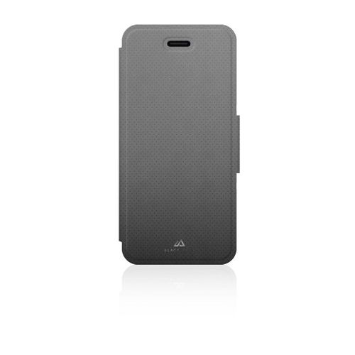 Black Rock-Etui Portefeuille Material Folio Mesh Pour Apple Iphone 7, Gris