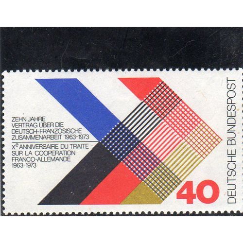 Timbre-Poste DAllemagne (République Fédérale)