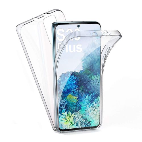 Coque 360 Degrés Pour Samsung Galaxy S20 Plus (S20+) Protection Intégrale Arrière Pc Case Et Avant Tpu Transparente