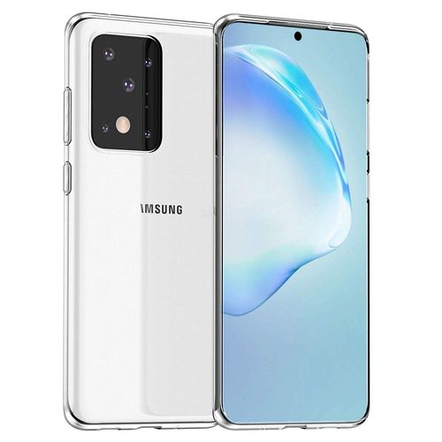 Coque Pour Samsung Galaxy S20 Ultra Souple Transparente Flexible Bumper En Gel Tpu Silicone Invisible