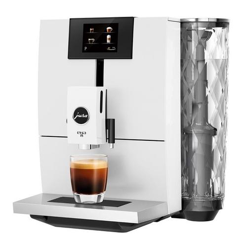 Jura ENA 8 - Machine à café automatique avec buse vapeur "Cappuccino" - 15 bar - blanc nordique