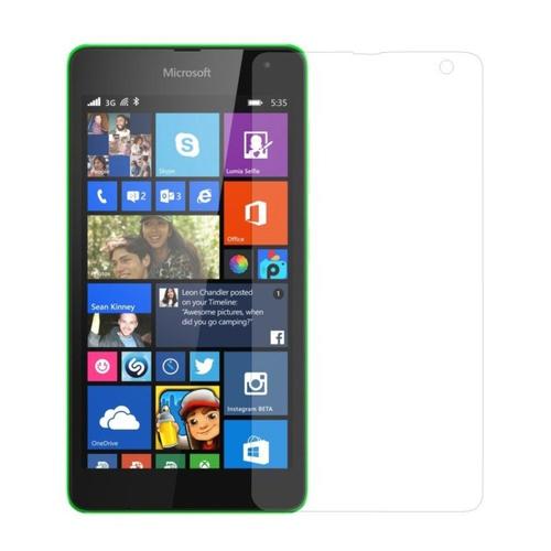 Protection D'écran En Verre Trempé Inrayable Pour Microsoft Lumia 535