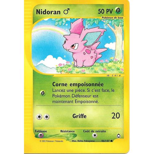 Pokemon - Nidoran 96/147 50 Pv