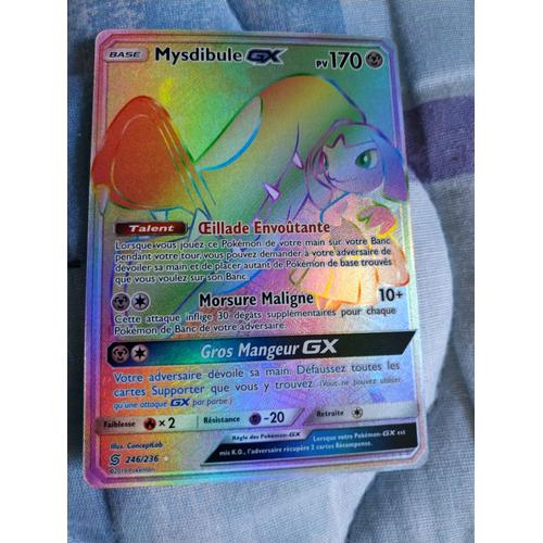Pokémon - 246/258 - Mysdibule Gx - Sl11 - Soleil Et Lune - Harmonie Des Esprits - Secret Rare