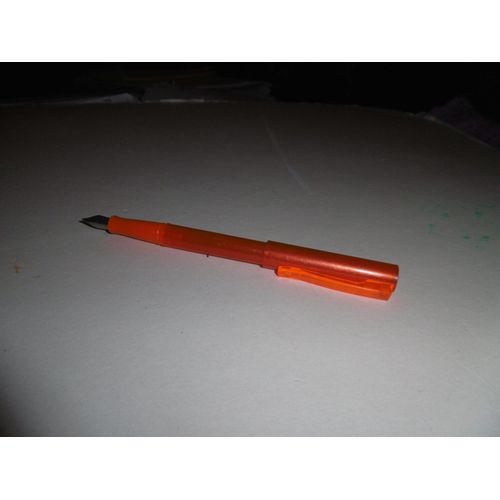Stylo Plume Ecolier Waterman Tout Plastique Orange