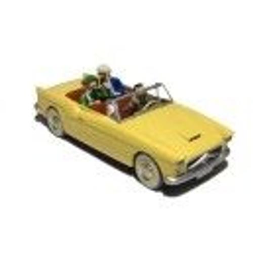 Les Voitures De Tintin 1/24°- Editions Hachette ¿ N°24:  La Cabriolet Bordure Dans L'affaire Tournesol-Moulinsart