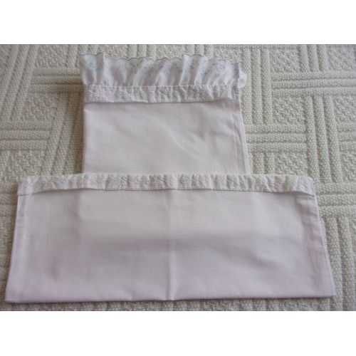 Parure Berceau Drap 70 X 100 Cm + Taie D'oreiller