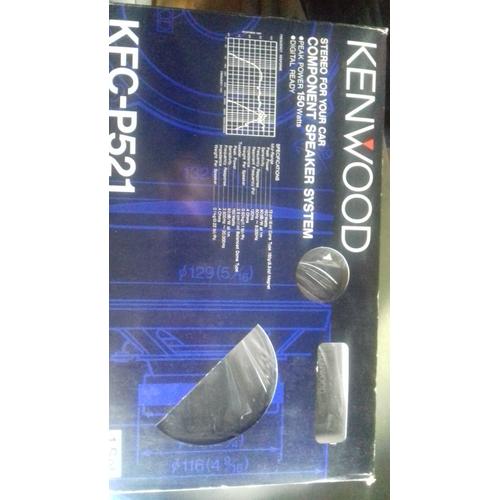 KENWOOD KFC-P521 KIT HAUT PARLEUR 130mm 2 VOIES SÉPARÉS AVEC FILTRE 150W