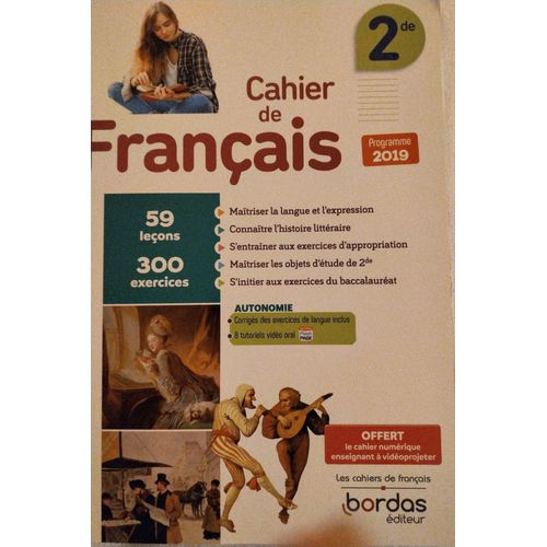 Cahier De Français 2de