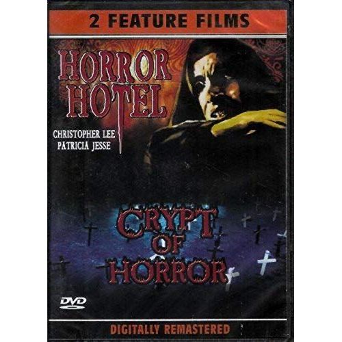 2 Feature Films- Horror Hotel (1960) & Crypt Of Horror (1964) (2005 Dvd)