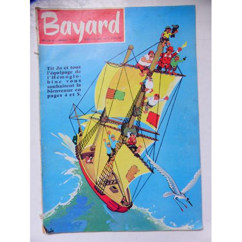 Bayard N° 1 Revue Jeunesse Ancienne Vintage 1961 Yul Brynner