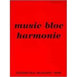 Bloc Musique Harmonie 16 Portees 4/4