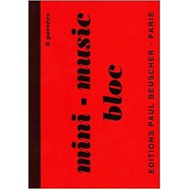 Bloc Musique Mini 6 Portees 64 Pages