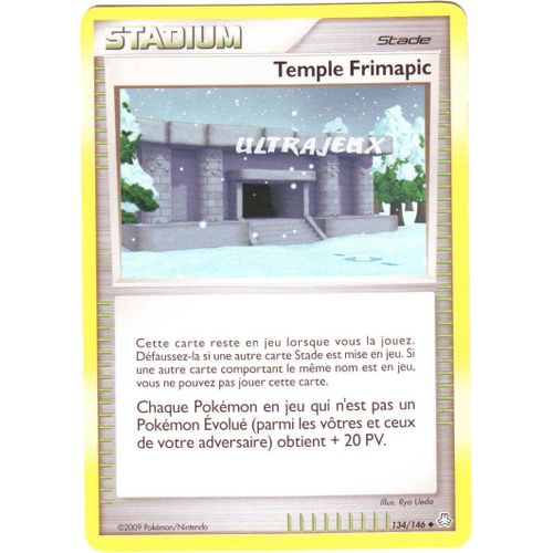 Pokémon - 134/146 - Temple Frimatic - Diamant Et Perle : Eveil Des Légendes - Peu Commune