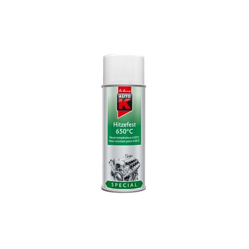 Peinture Haute Température 650°C Argent Auto-K 400ml