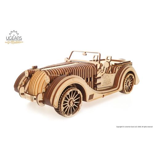 Puzzle 437 Pièces Puzzle 3d En Bois - Roadster Vm-01