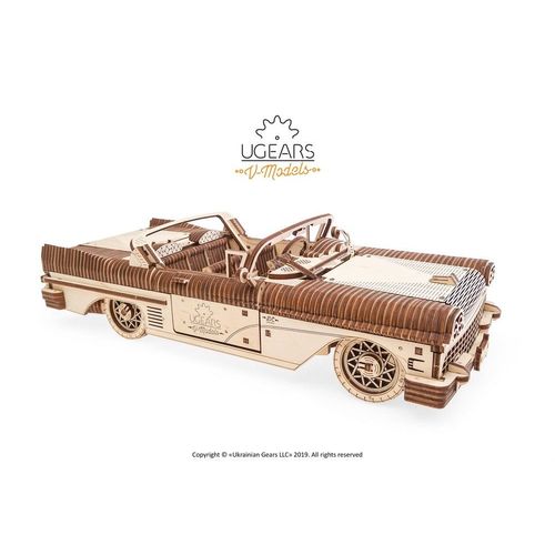 Puzzle 739 Pièces Puzzle 3d En Bois - Dream Cabriolet Vm-05