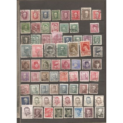 Lot De 138 Timbres Tchecolosvaquie