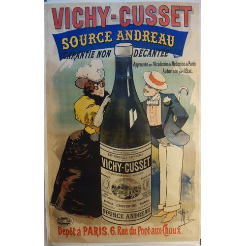 Affiche Vichy-Cusset Source Andreau