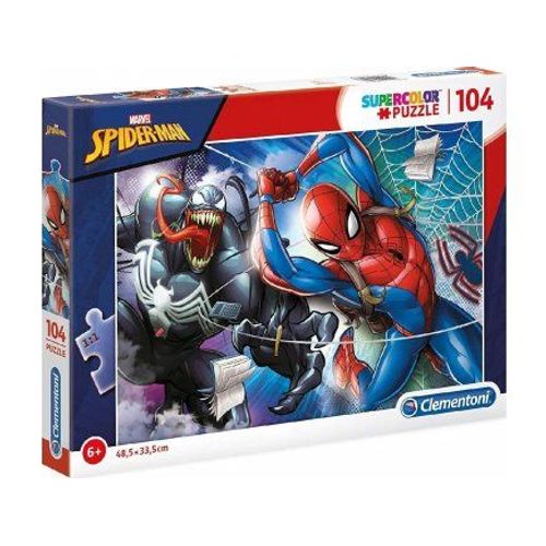 Puzzle 104 Pieces Spiderman Et Vernom Marvel - Puzzle Enfant Super Heros Spider-Man