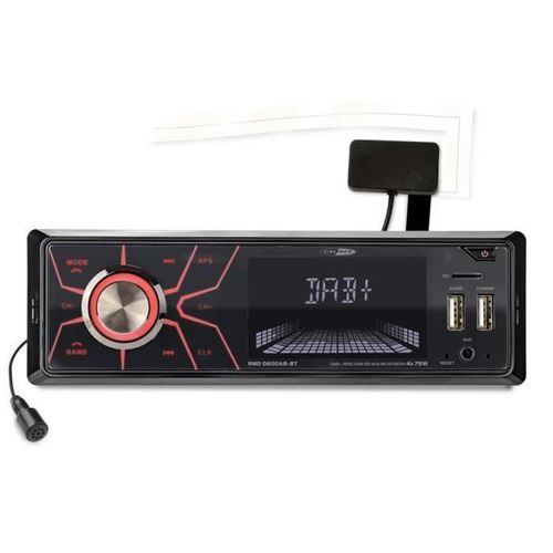 Caliber Autoradio Rmd060dab-Bt - Sans Cd Dab Et Bt