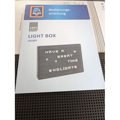 Light Box