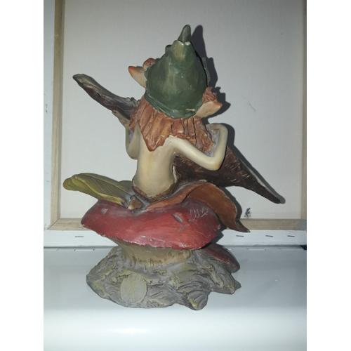Figurine elfe en résine - Objets à collectionner