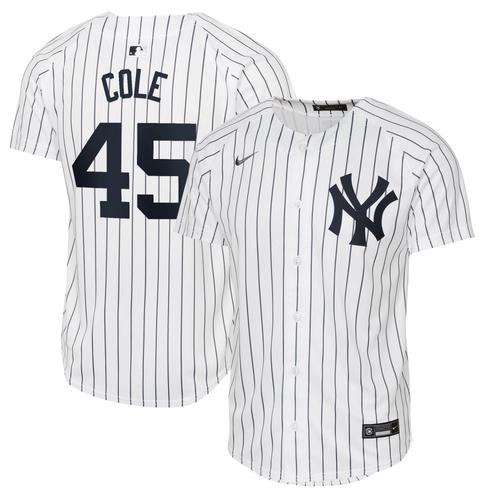 Maillot Nike Limited Domicile Des Yankees De New York - Blanc - Gerrit Cole - Jeunes